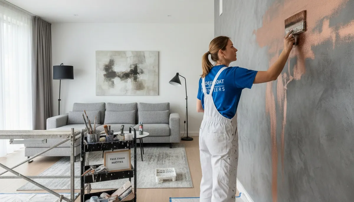 Professional faux painting and decorative wall finishes by expert painters in Lakeland, FL