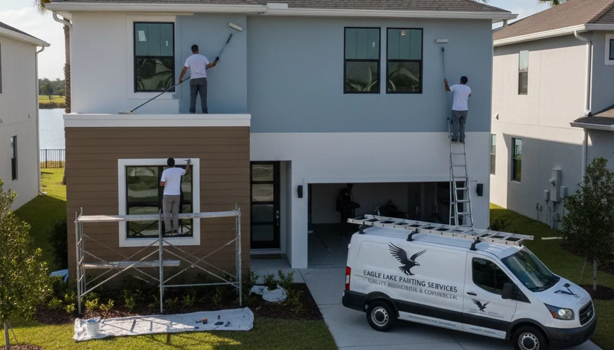 House painters serving Lakeland, FL with professional interior and exterior painting services