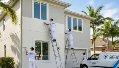 House painting team serving Lakeland, FL with professional interior and exterior painting services