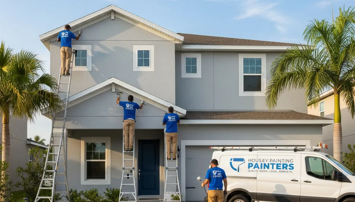 Professional house painters serving Lakeland, FL for interior and exterior painting services