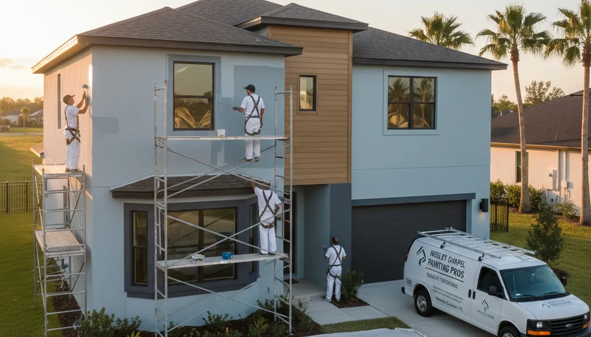 Professional house painters serving Lakeland, FL for interior and exterior painting services