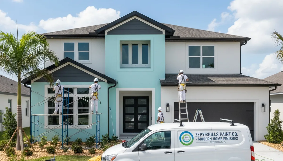 House painters serving Lakeland, FL with professional interior and exterior painting services