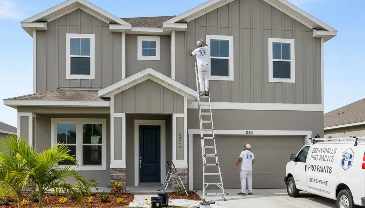 House painters providing residential painting services in Lakeland, FL
