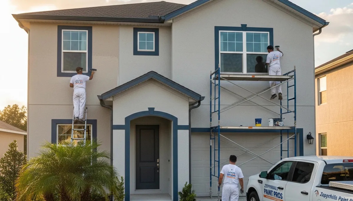 Professional house painting service in Lakeland, FL for interior and exterior home projects